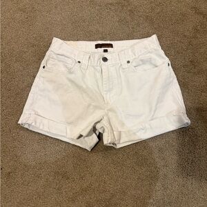 Fossil Women's Classic White Jean Shorts